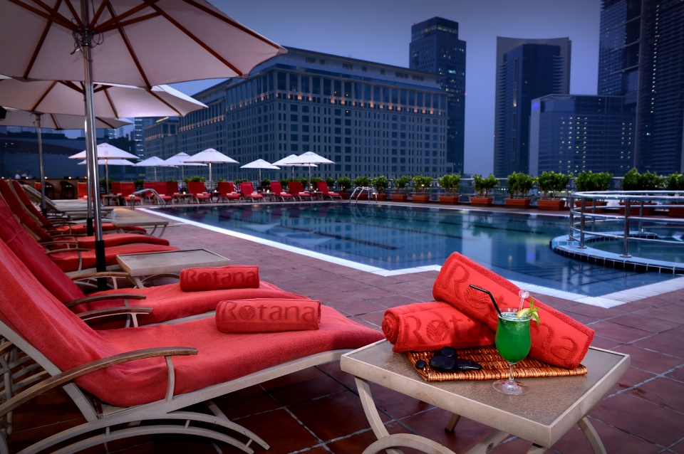 Hotel Rose Rayhaan Dubai by Rotana, Vereinigte Arabische Emirate, Dubai. Großes 2